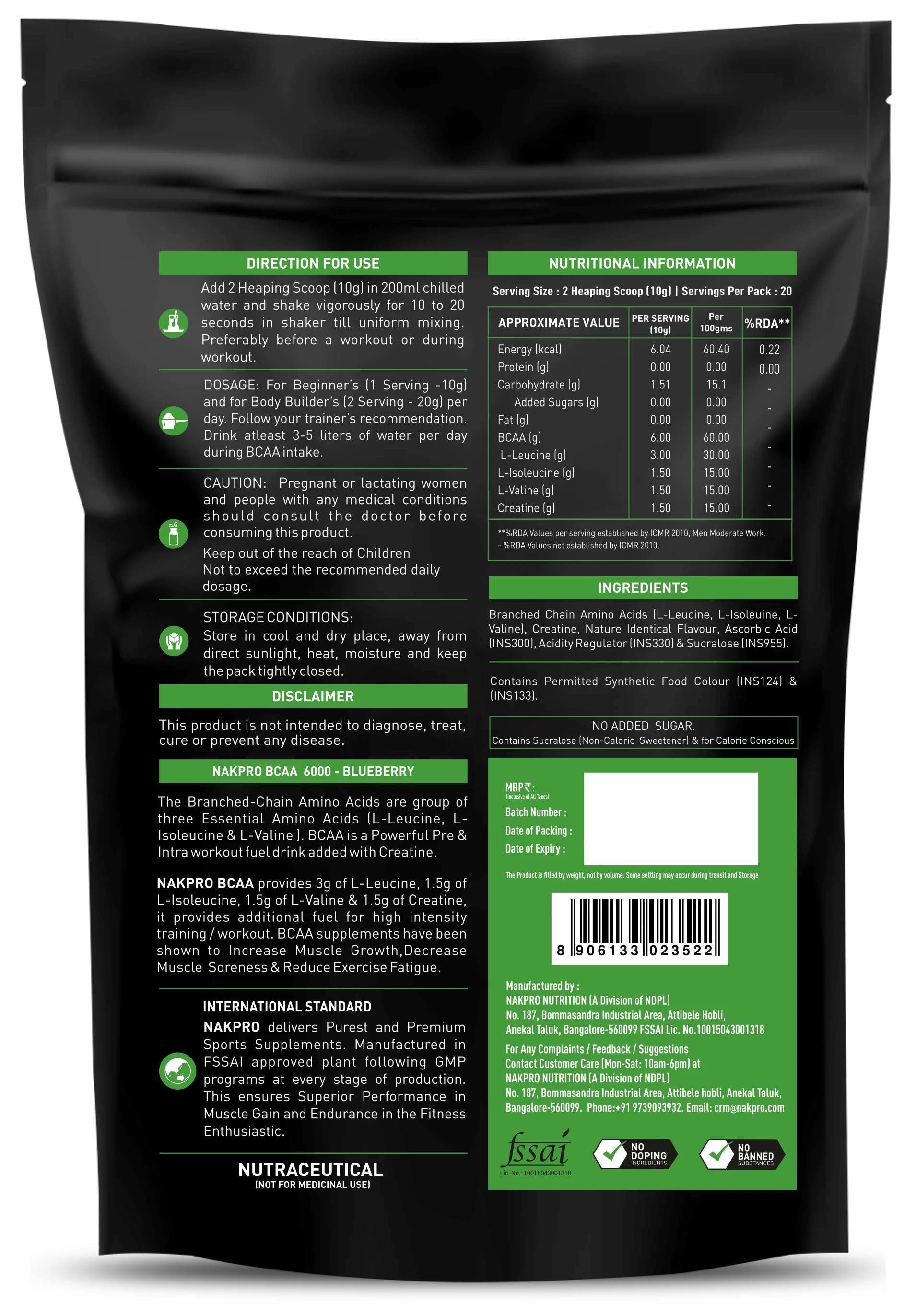 BCAA Powder | Essential Amino Acid - Image 4