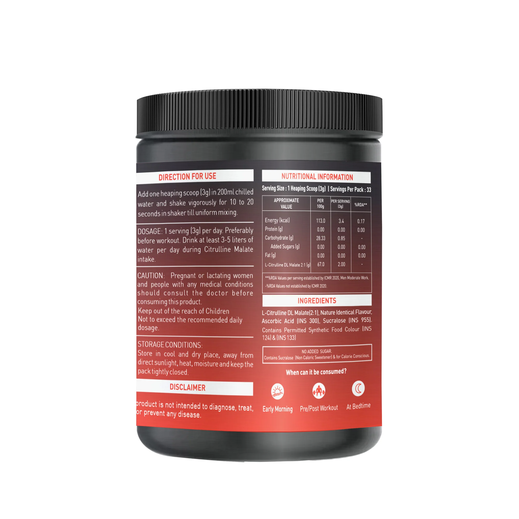 Citrulline Malate | Amino Acid Supplement - Image 22