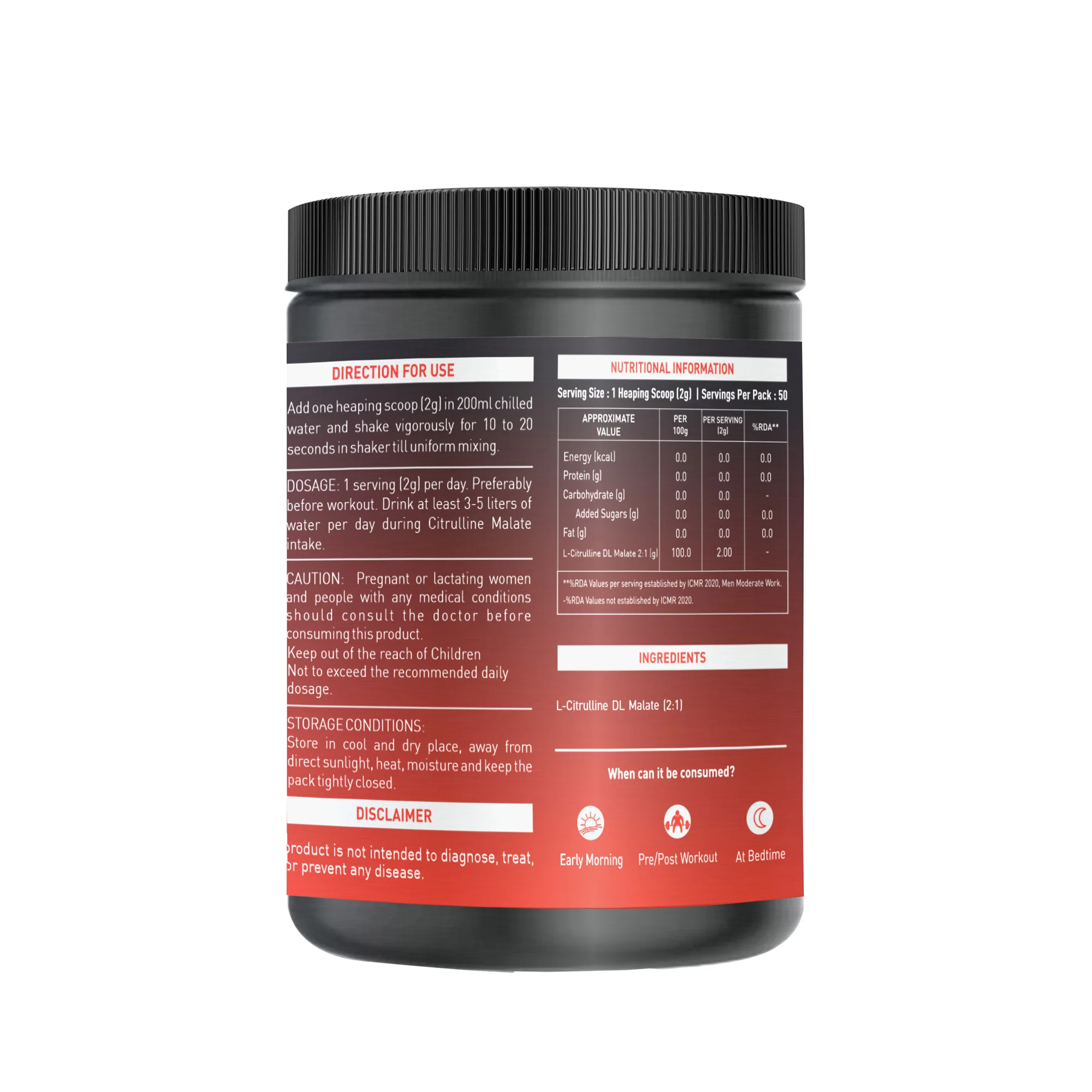 Citrulline Malate | Amino Acid Supplement - Image 37