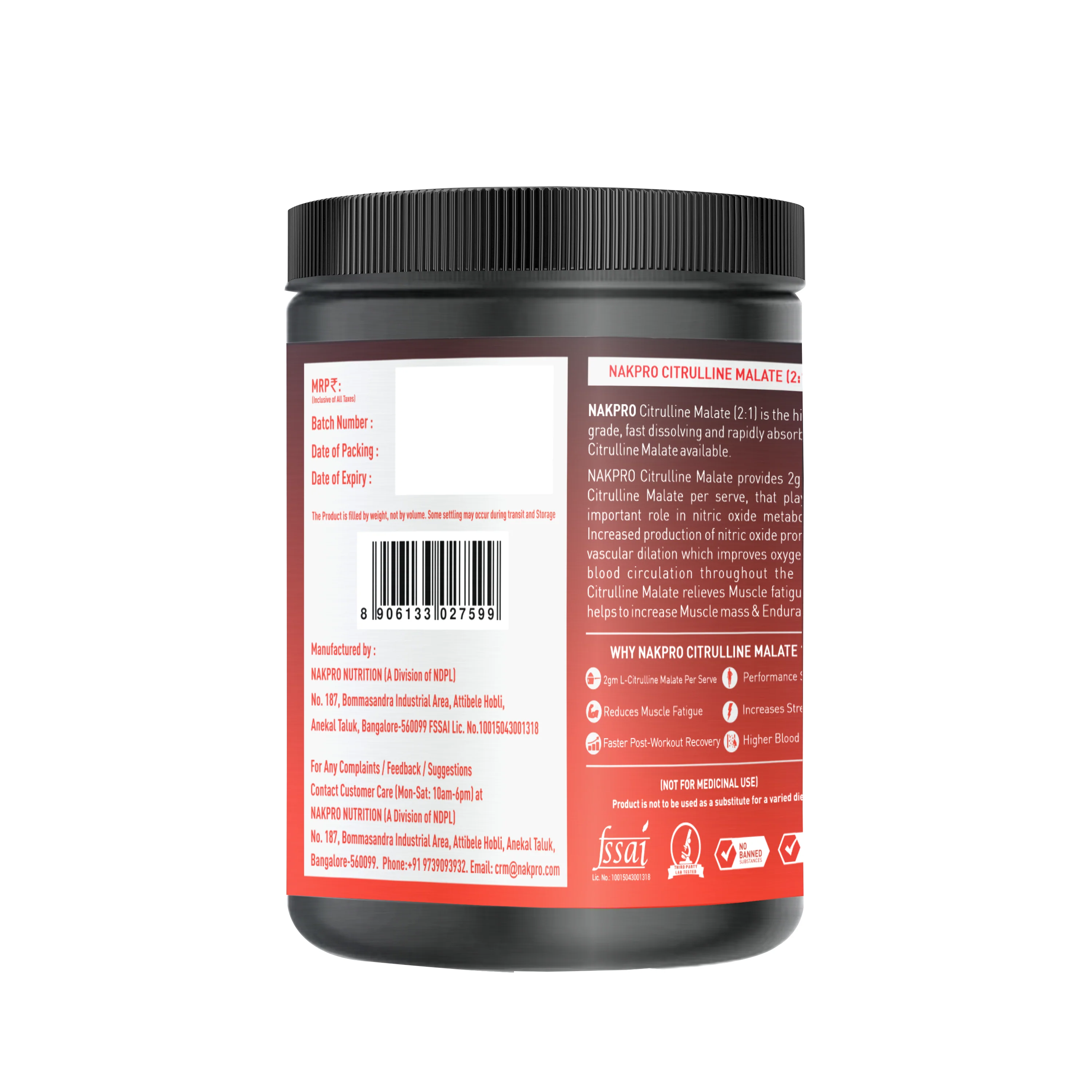 Citrulline Malate | Amino Acid Supplement - Image 8
