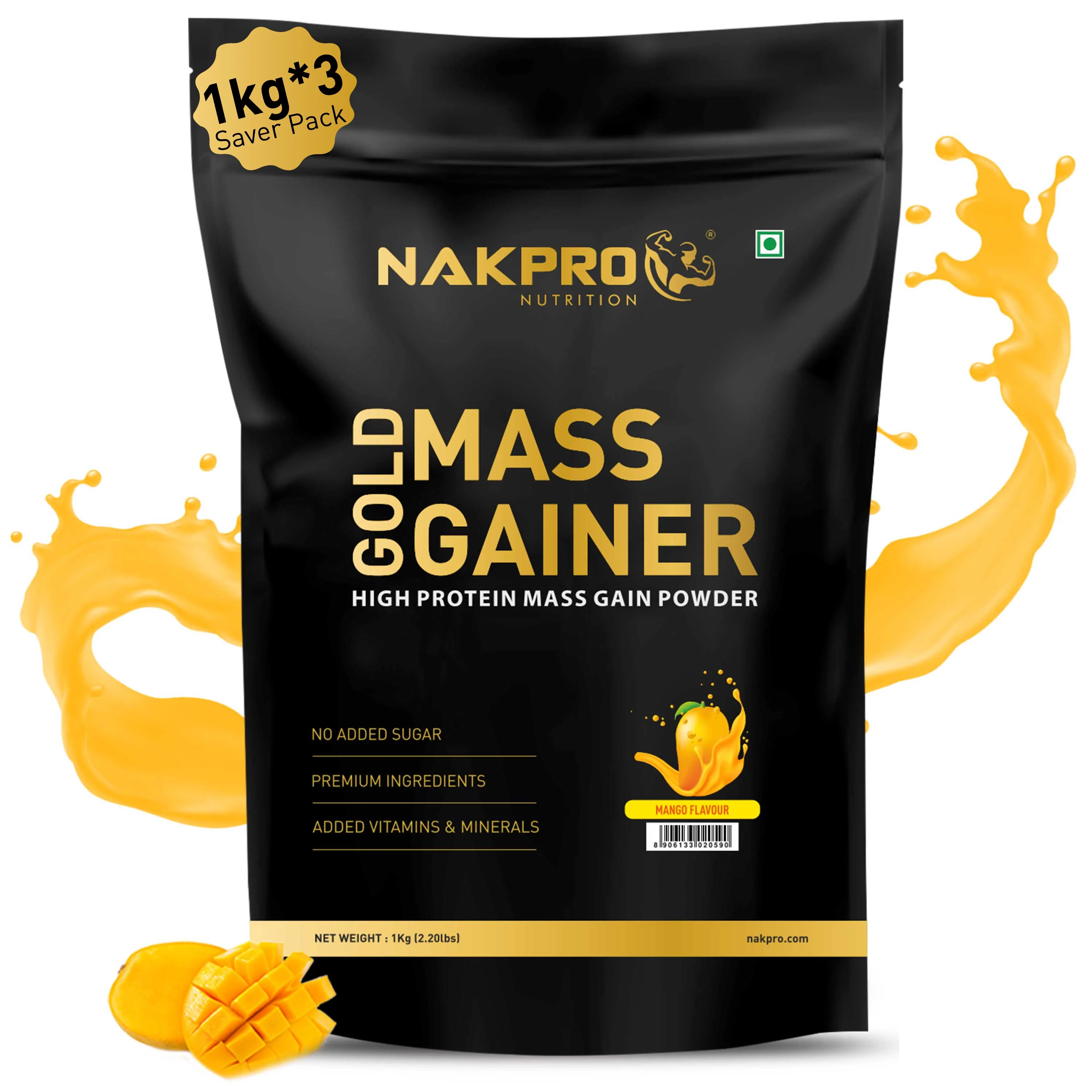 Gold Mass Gainer | High Protein Mass Gainer - Image 25