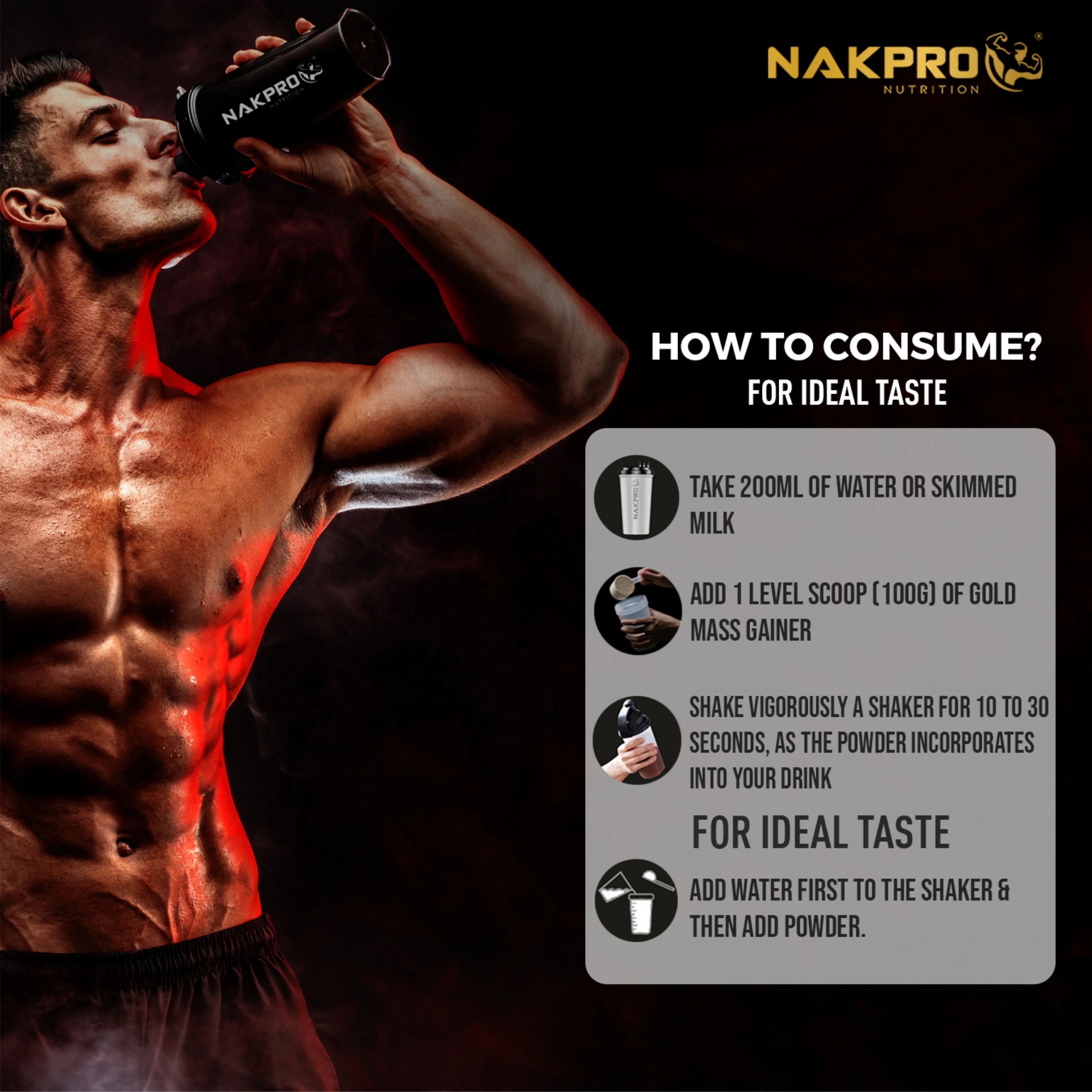 Gold Mass Gainer | High Protein Mass Gainer - Image 41