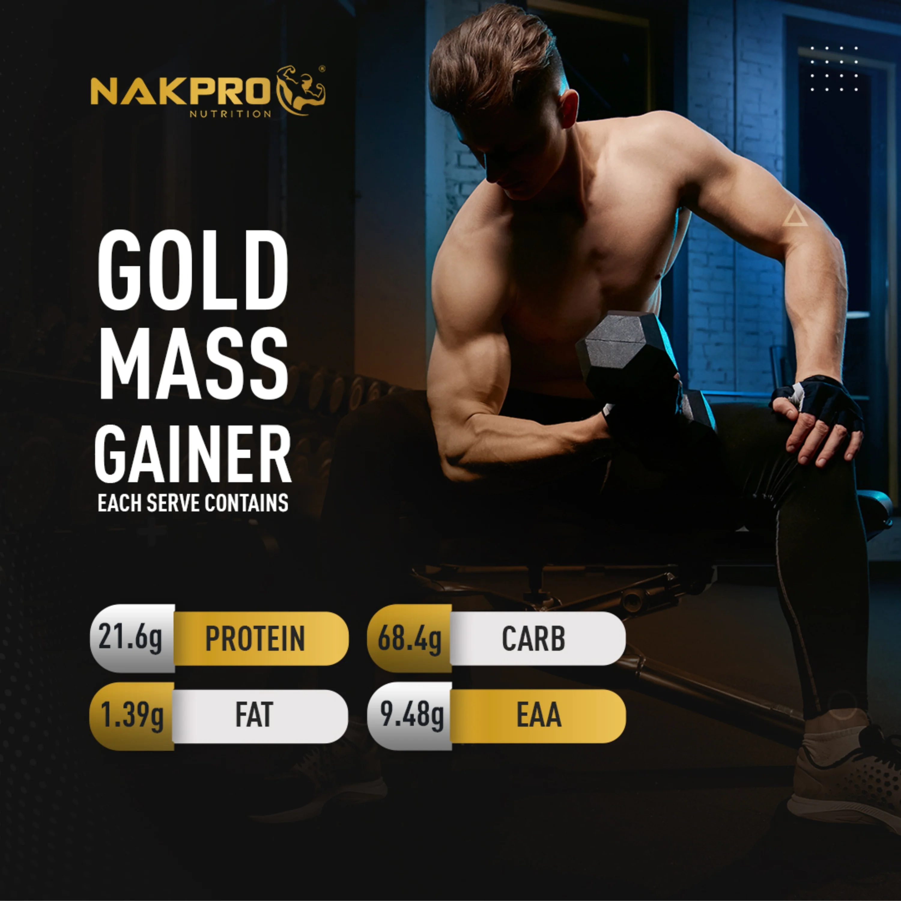 Gold Mass Gainer | High Protein Mass Gainer - Image 43