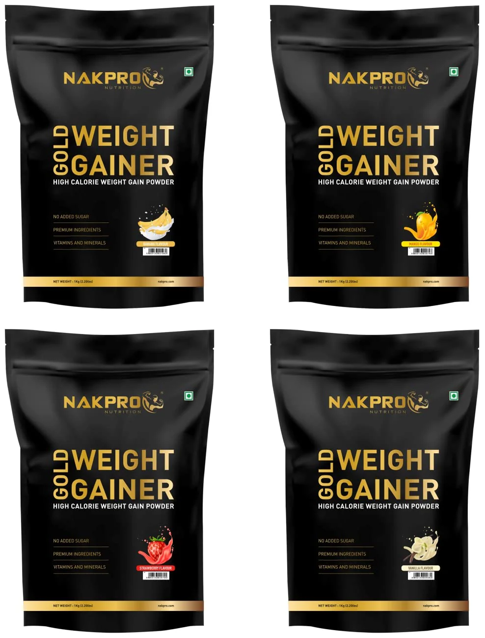 Gold Weight Gainer | High Calorie Weight Gain Powder - Image 14