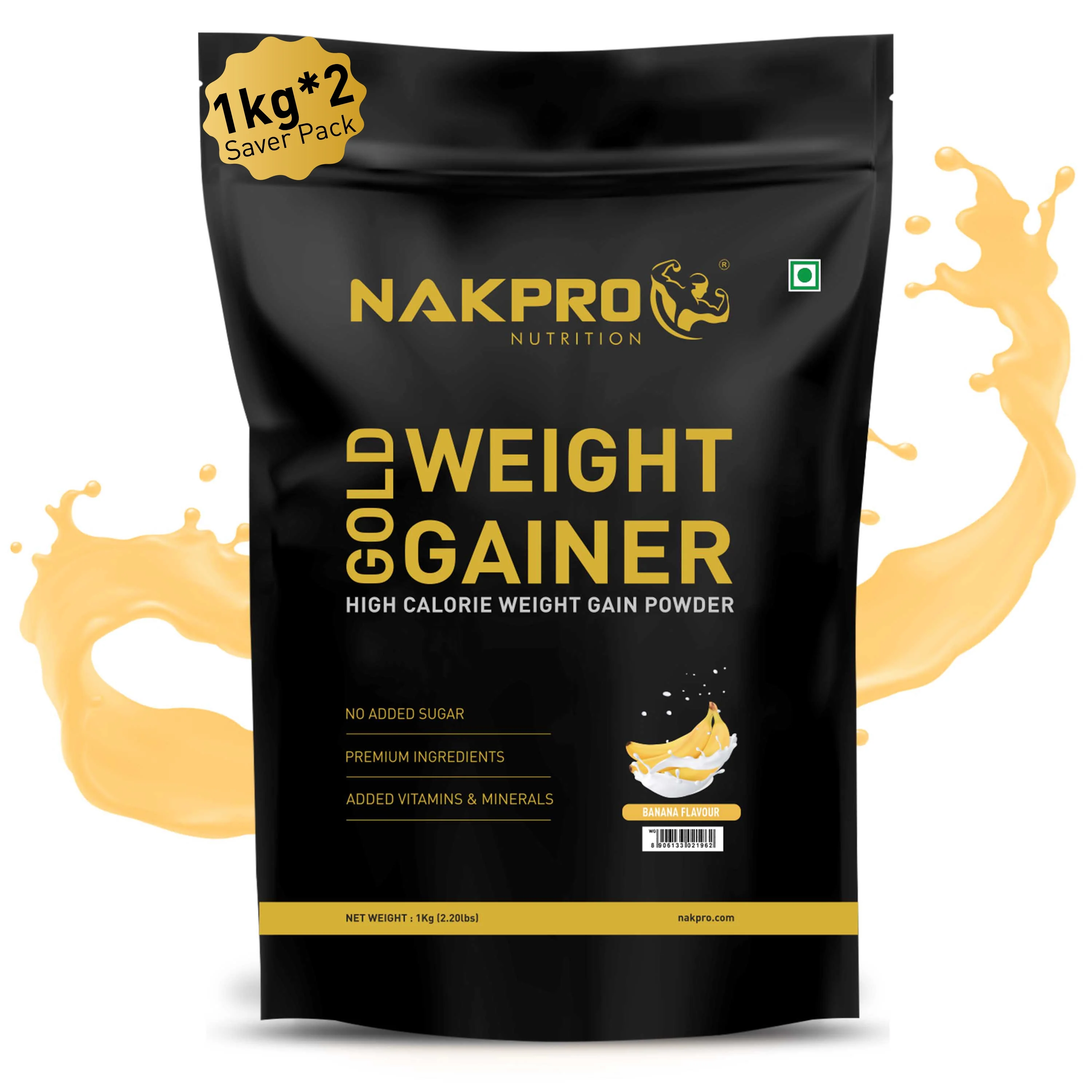Gold Weight Gainer | High Calorie Weight Gain Powder - Image 20