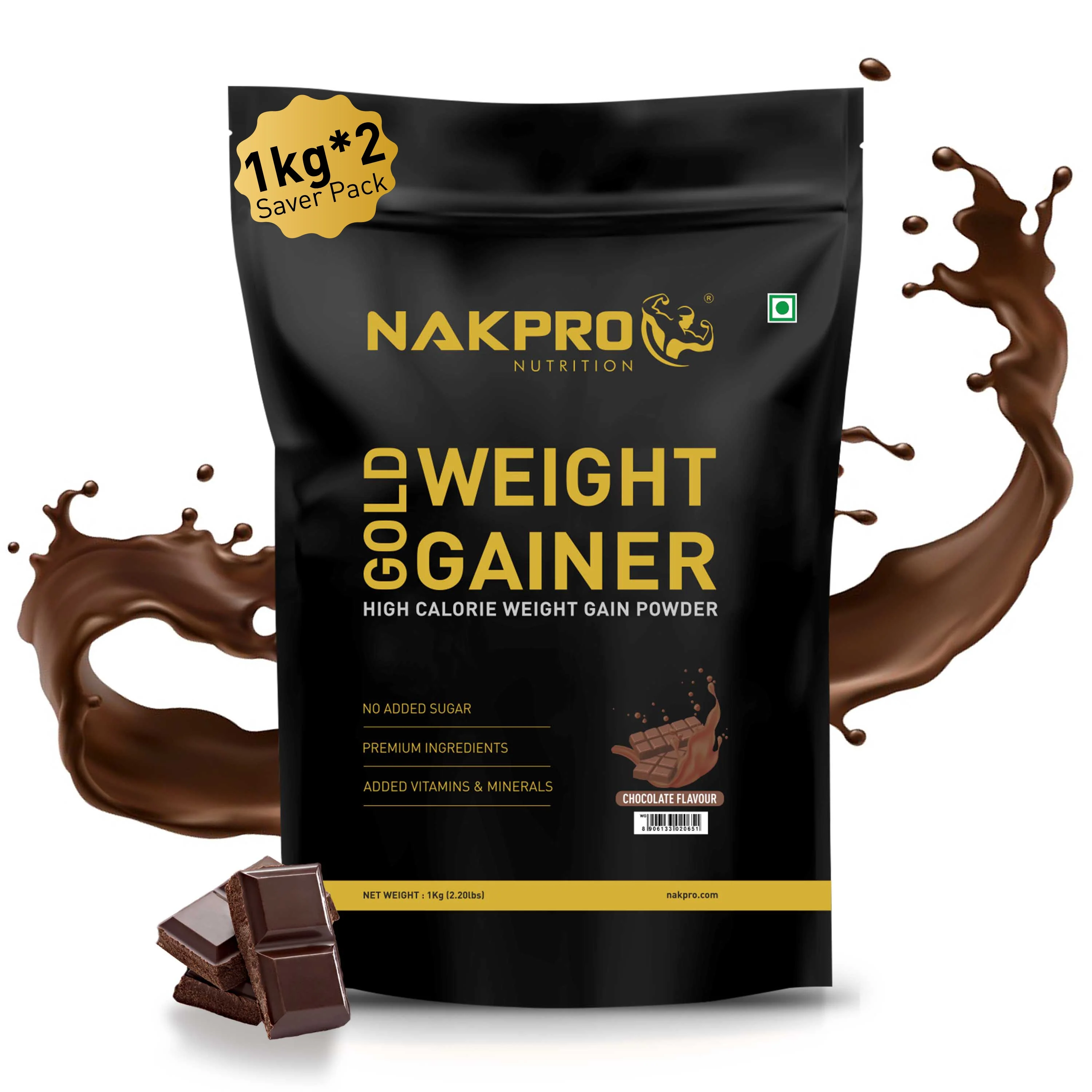 Gold Weight Gainer | High Calorie Weight Gain Powder - Image 23