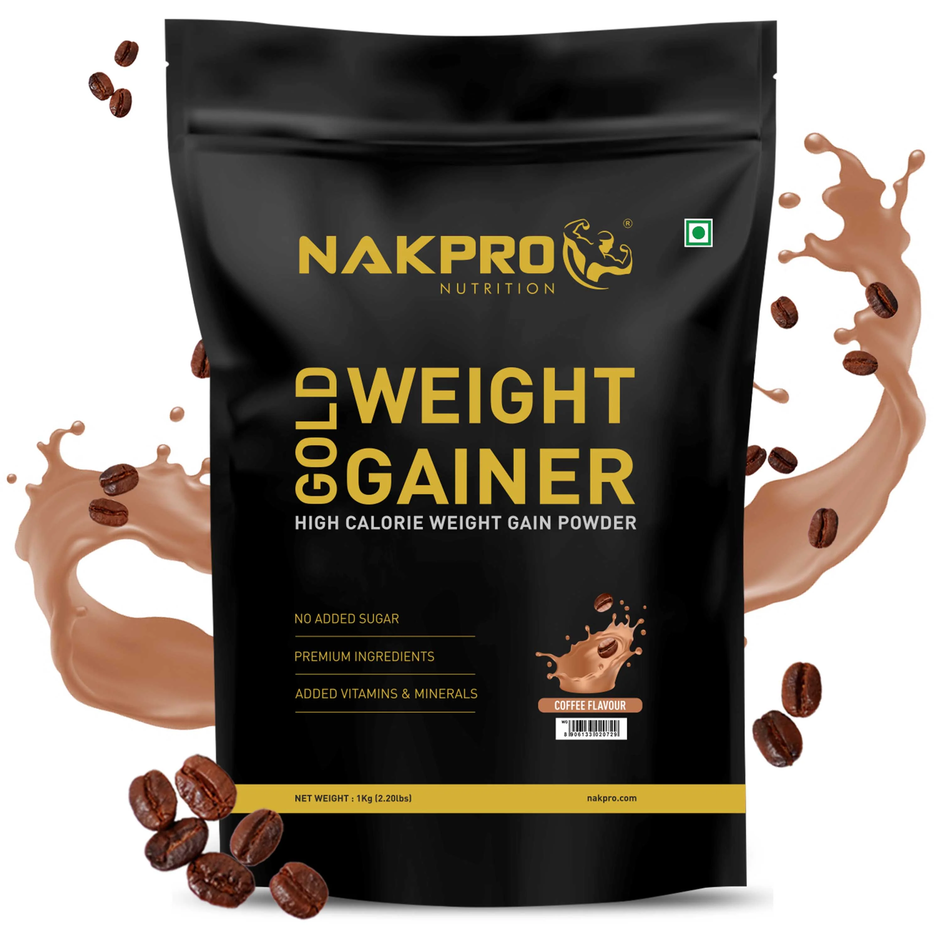 Gold Weight Gainer | High Calorie Weight Gain Powder - Image 26