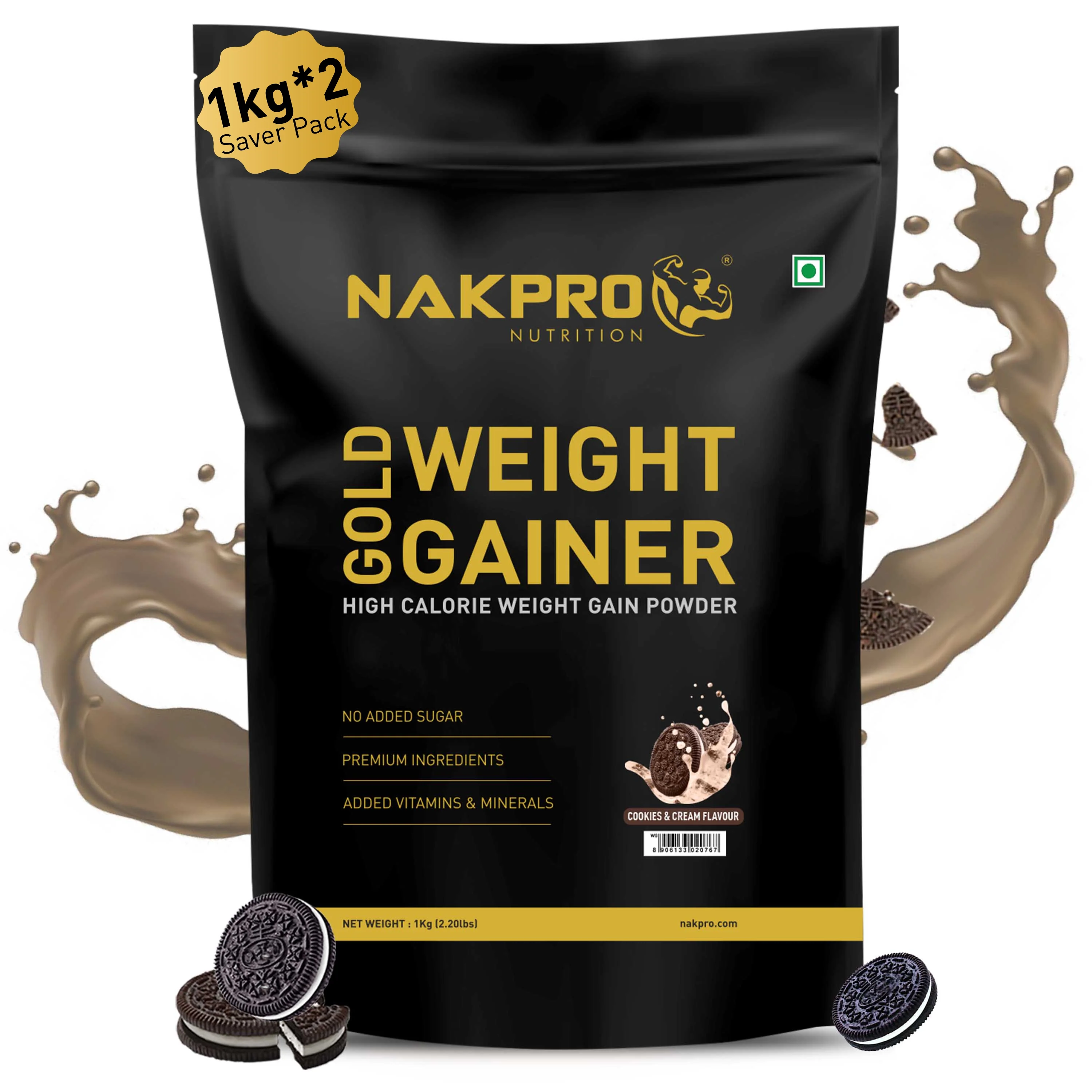 Gold Weight Gainer | High Calorie Weight Gain Powder - Image 31