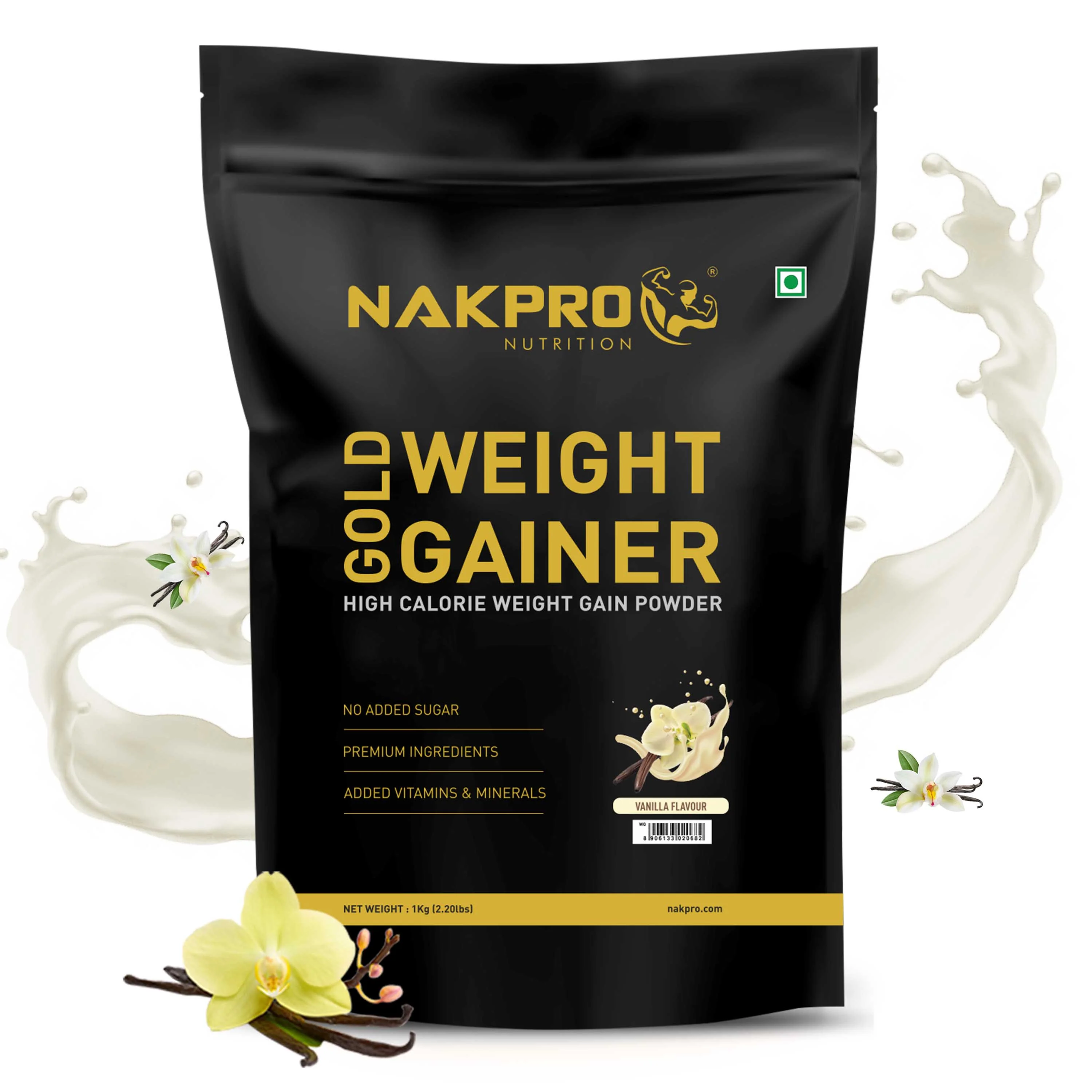 Gold Weight Gainer | High Calorie Weight Gain Powder - Image 44