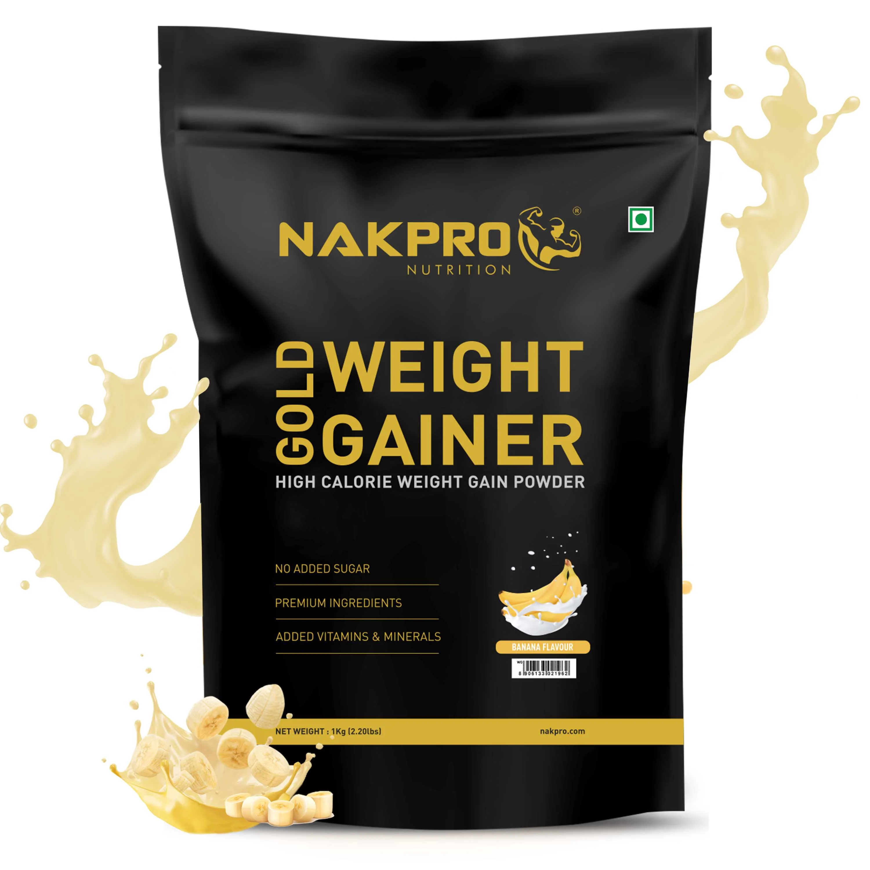Gold Weight Gainer | High Calorie Weight Gain Powder - Image 58