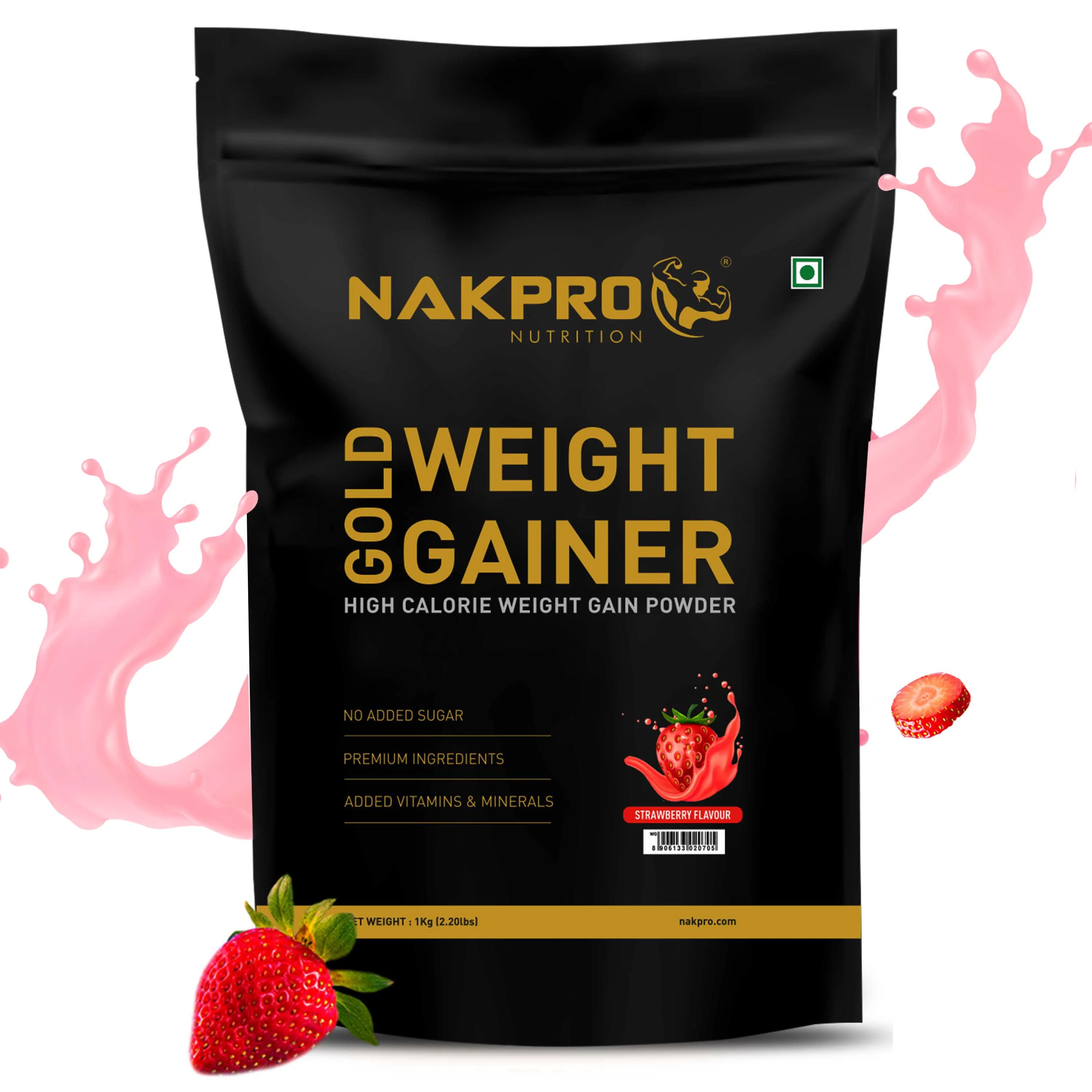 Gold Weight Gainer | High Calorie Weight Gain Powder - Image 70