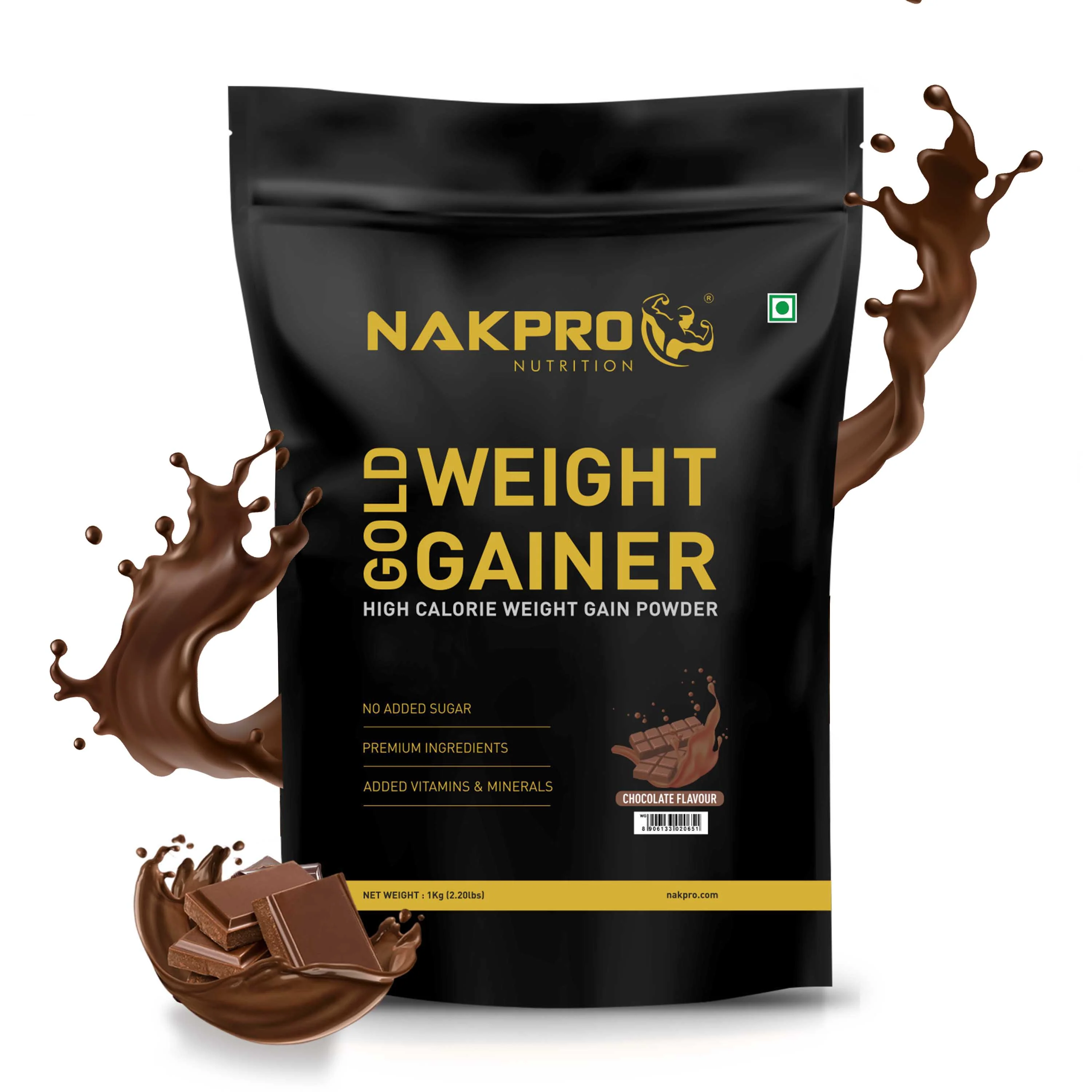 Gold Weight Gainer | High Calorie Weight Gain Powder - Image 72