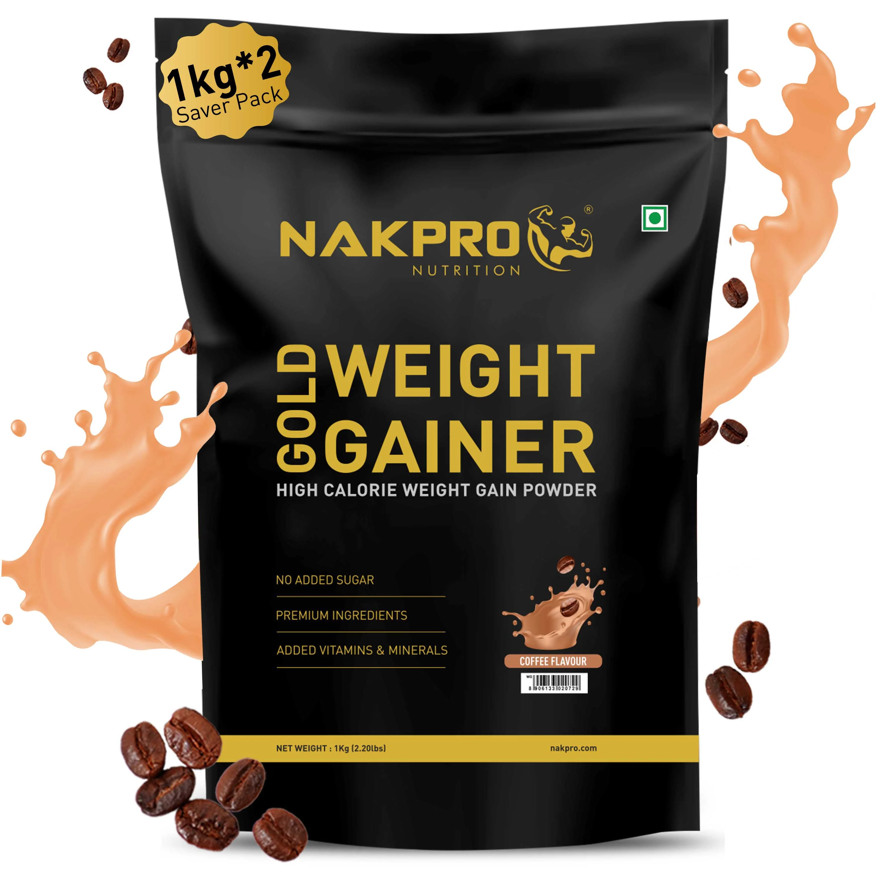 Gold Weight Gainer | High Calorie Weight Gain Powder - Image 75