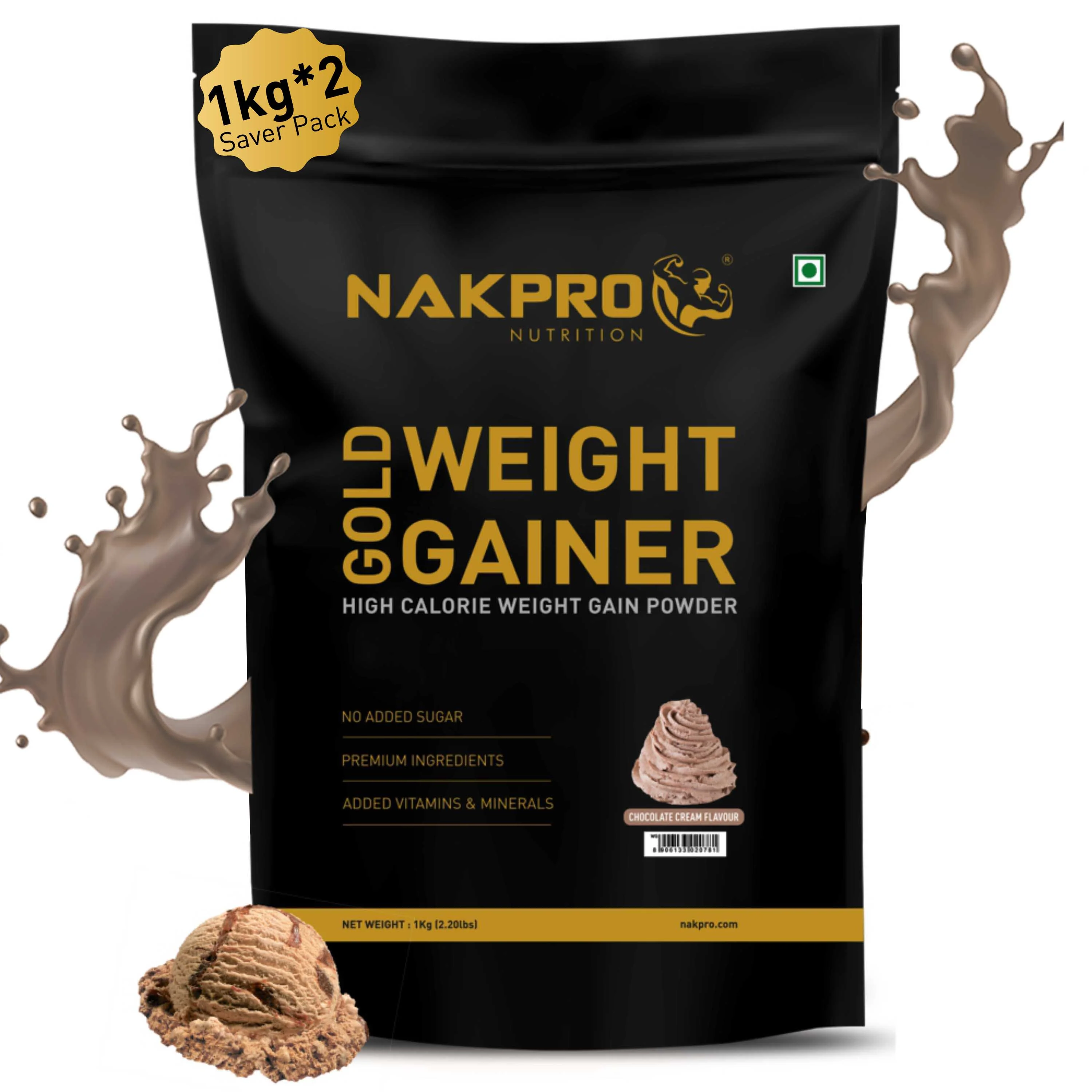 Gold Weight Gainer | High Calorie Weight Gain Powder - Image 77