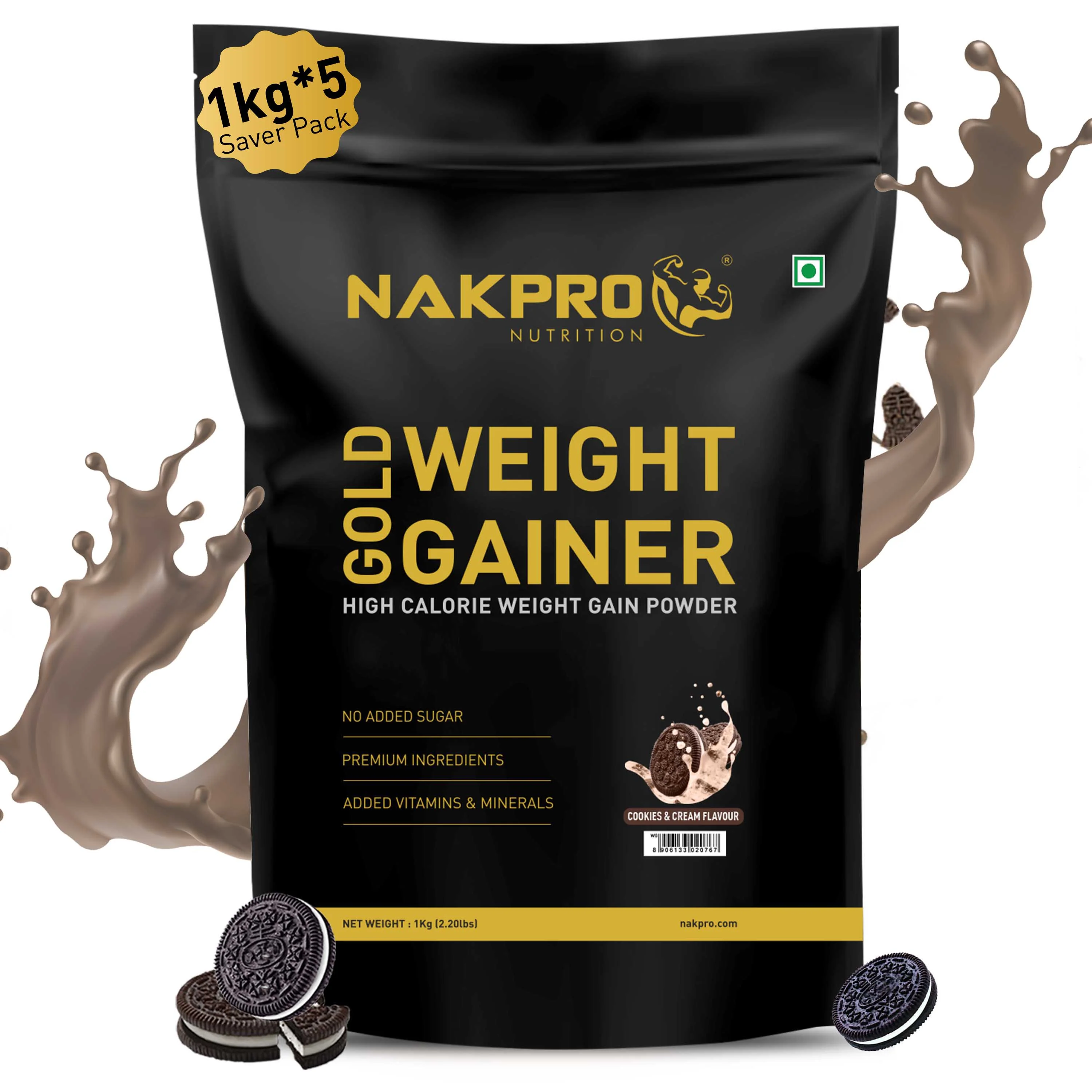 Gold Weight Gainer | High Calorie Weight Gain Powder - Image 94