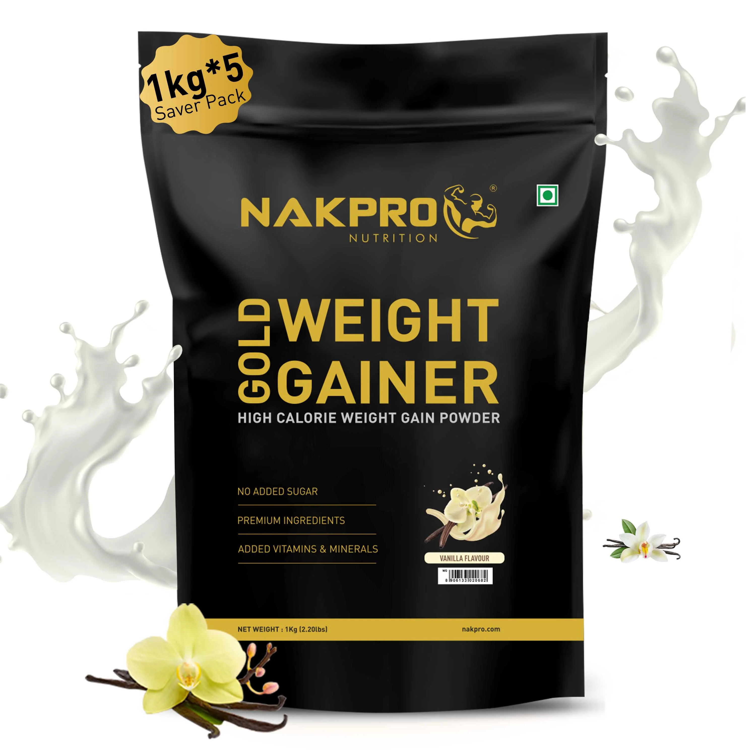 Gold Weight Gainer | High Calorie Weight Gain Powder - Image 99