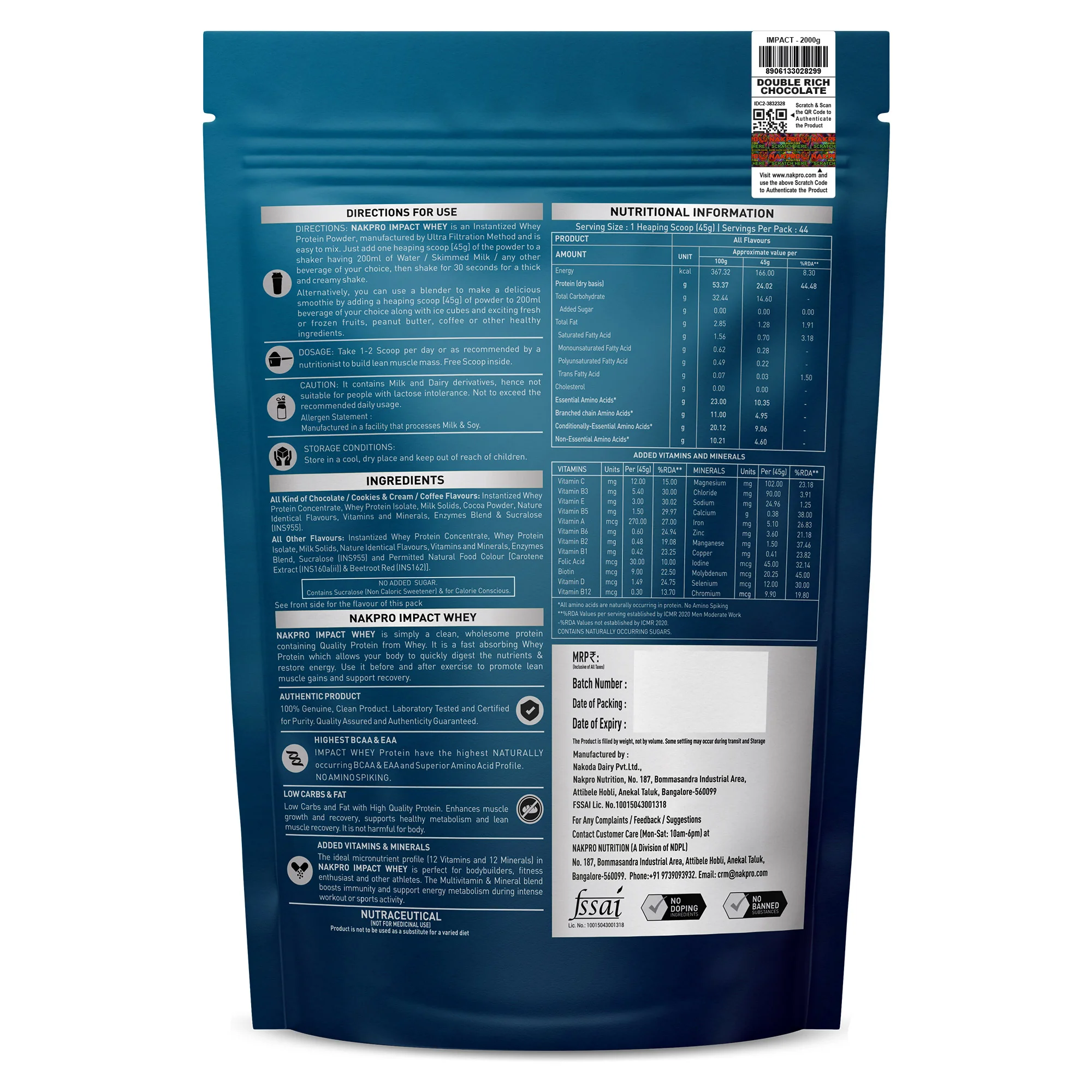 Nakpro Impact Whey Protein Blend - Image 44