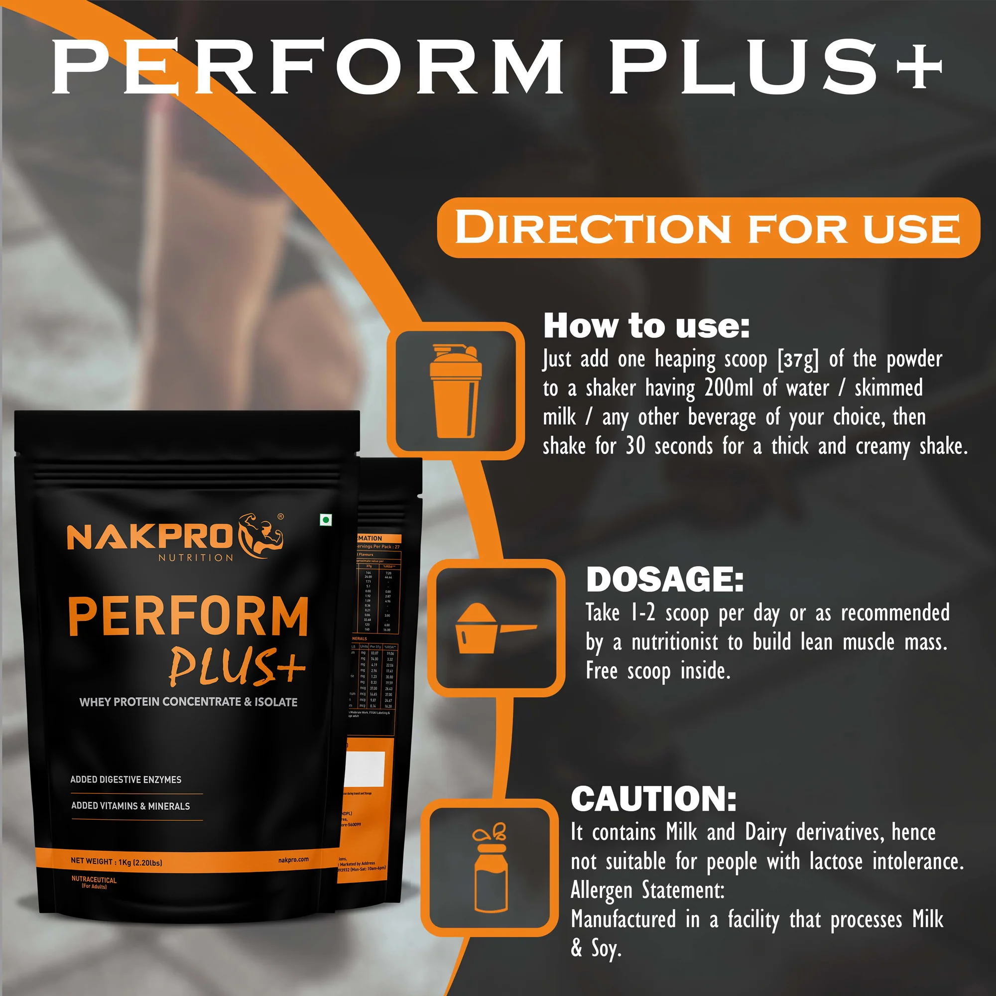Nakpro Pea Protein Isolate- Plant-Based Vegan Protein Powder - Image 27