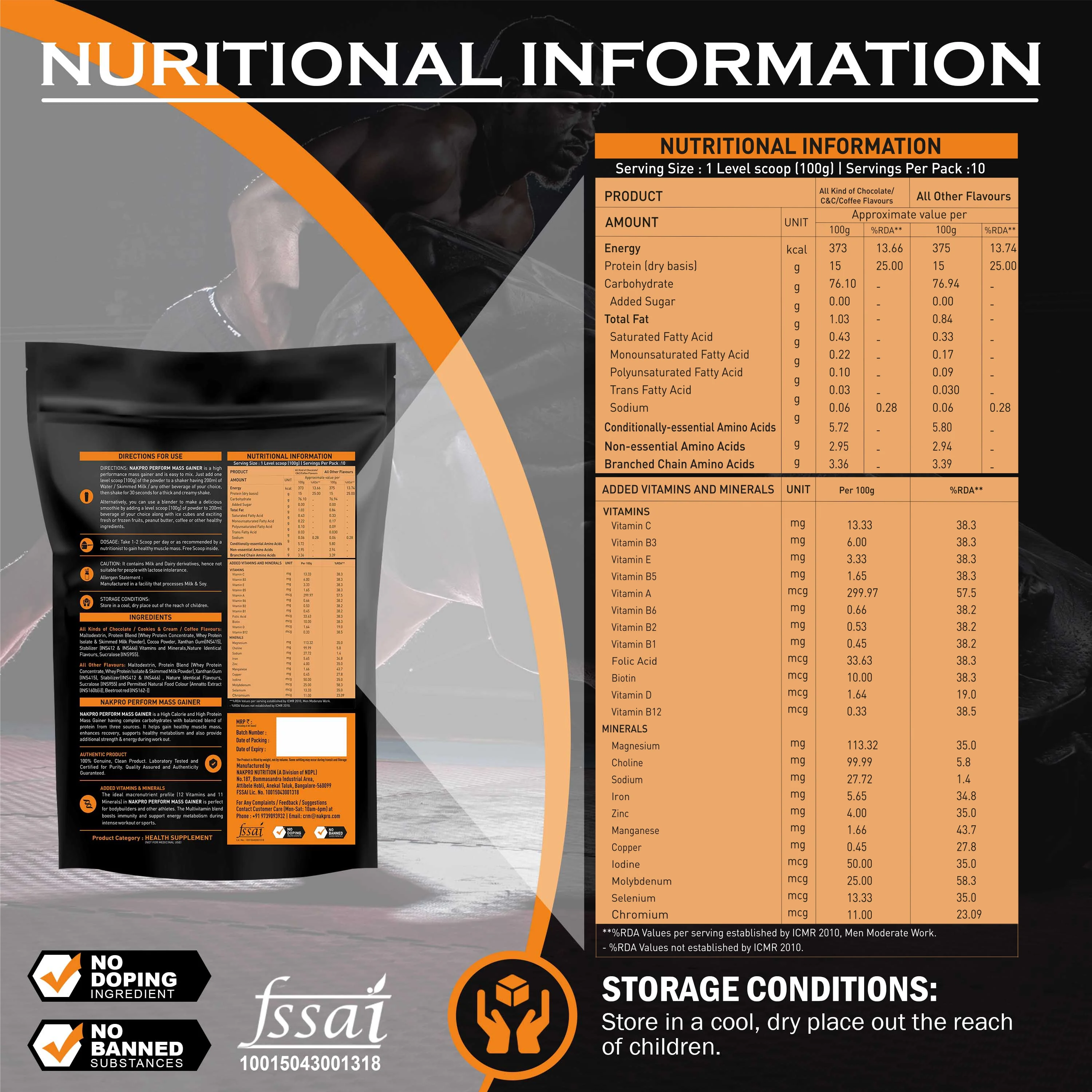 Perform Mass Gainer | High Protein Mass Gainer - Image 57