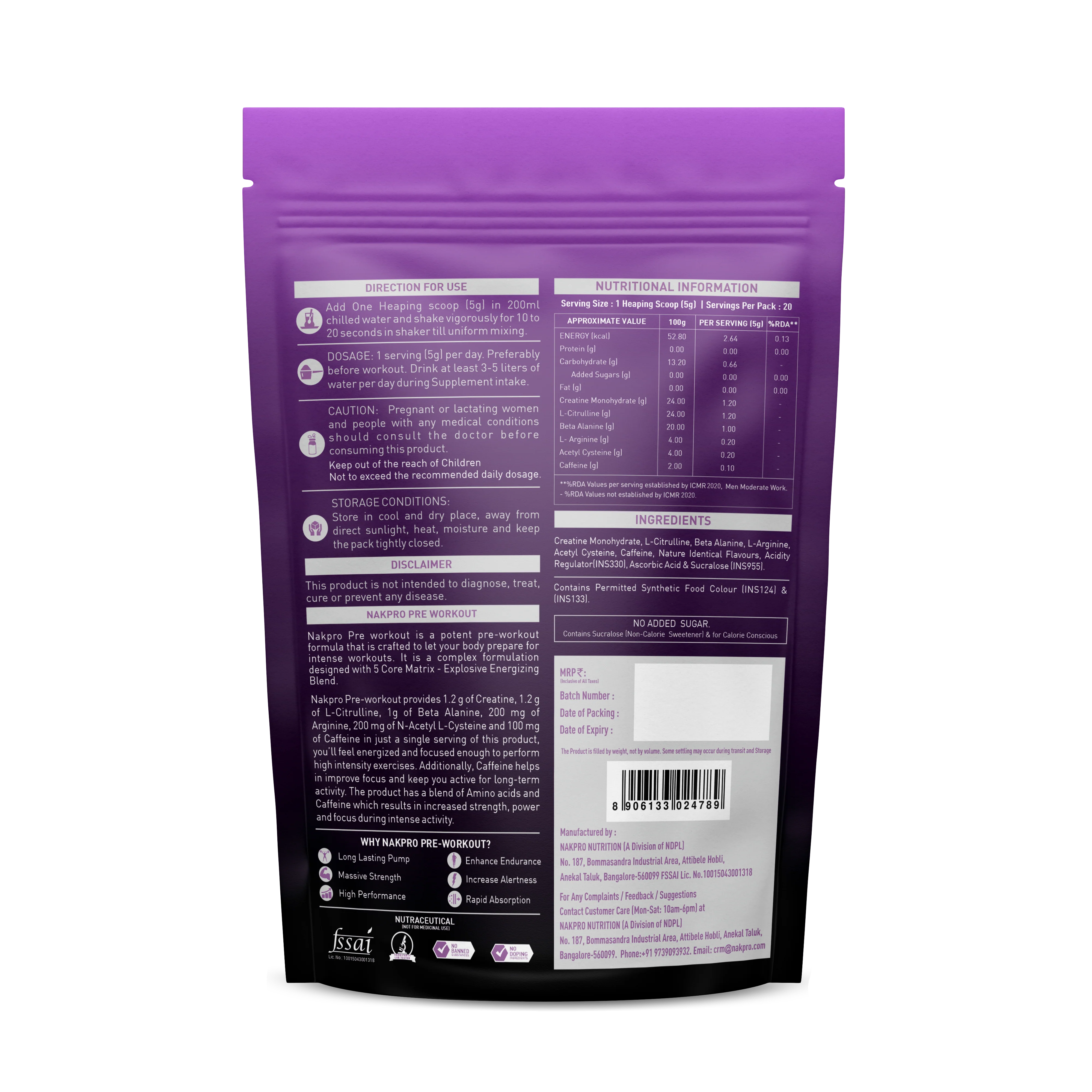 Pre-Workout Supplement - Image 12