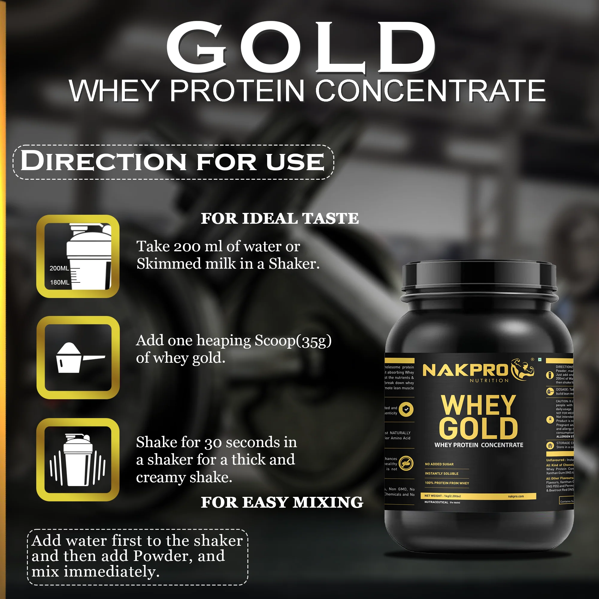 Whey Gold Whey Protein Blend - Image 29