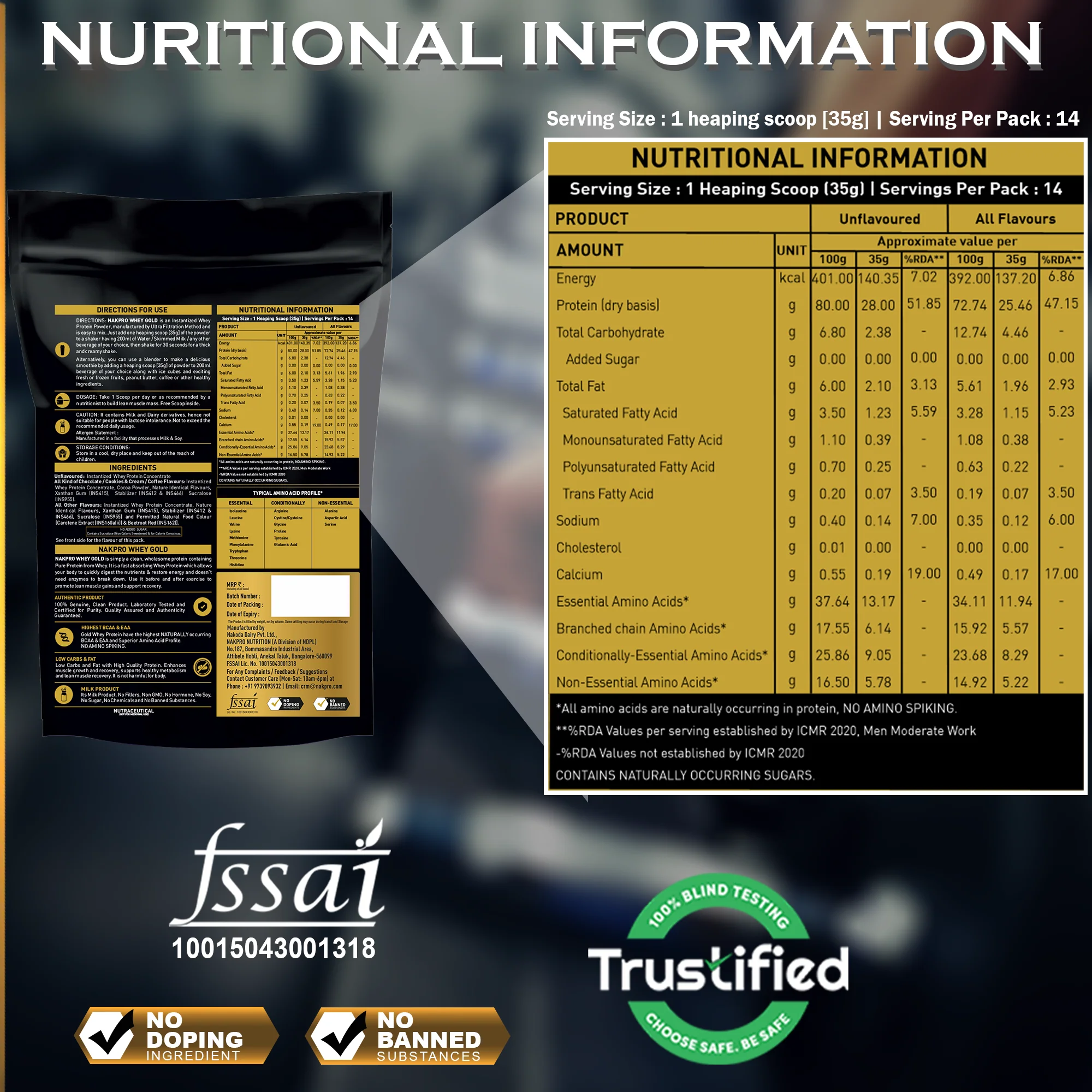Whey Gold Whey Protein Blend - Image 65
