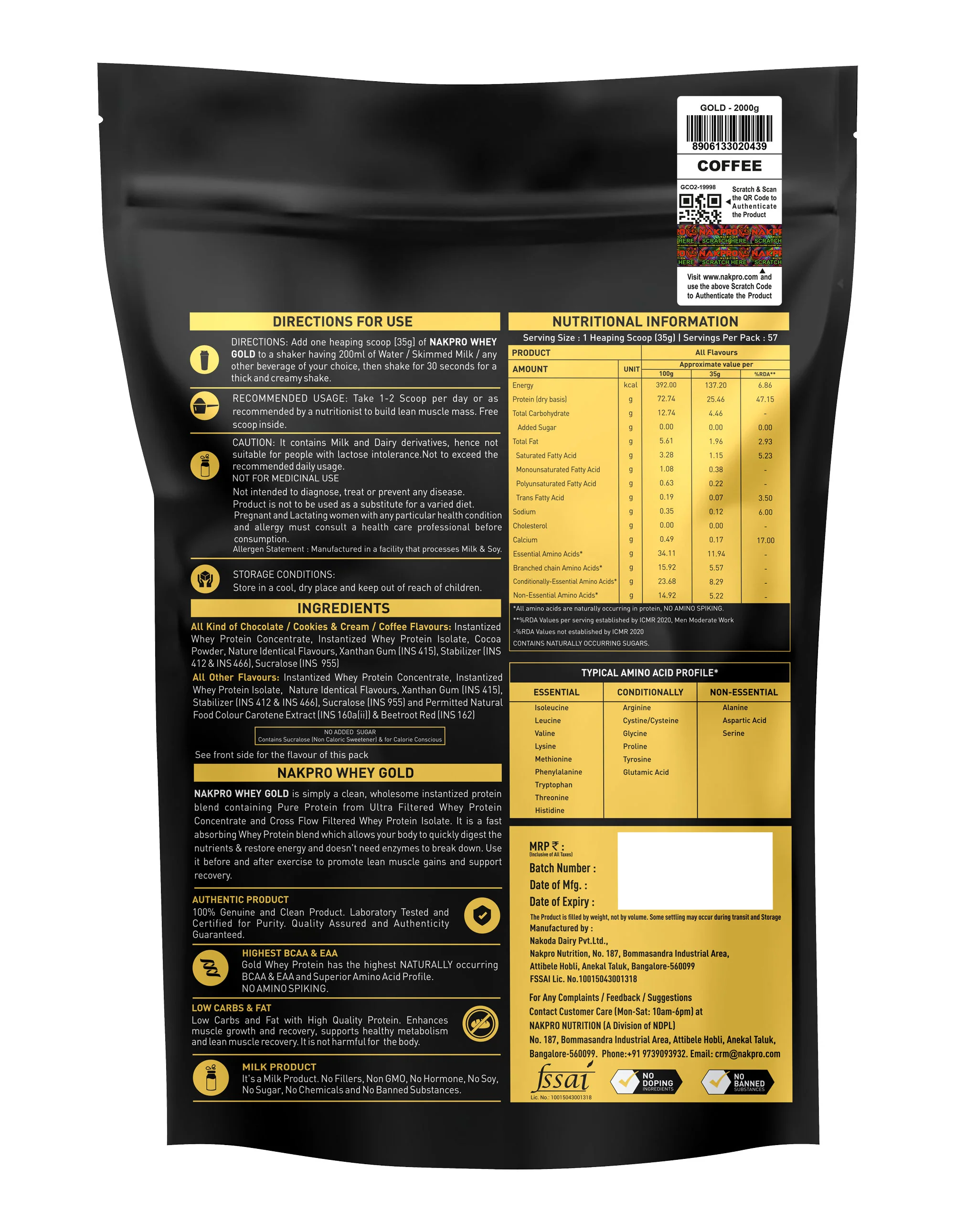 Whey Gold Whey Protein Blend - Image 71