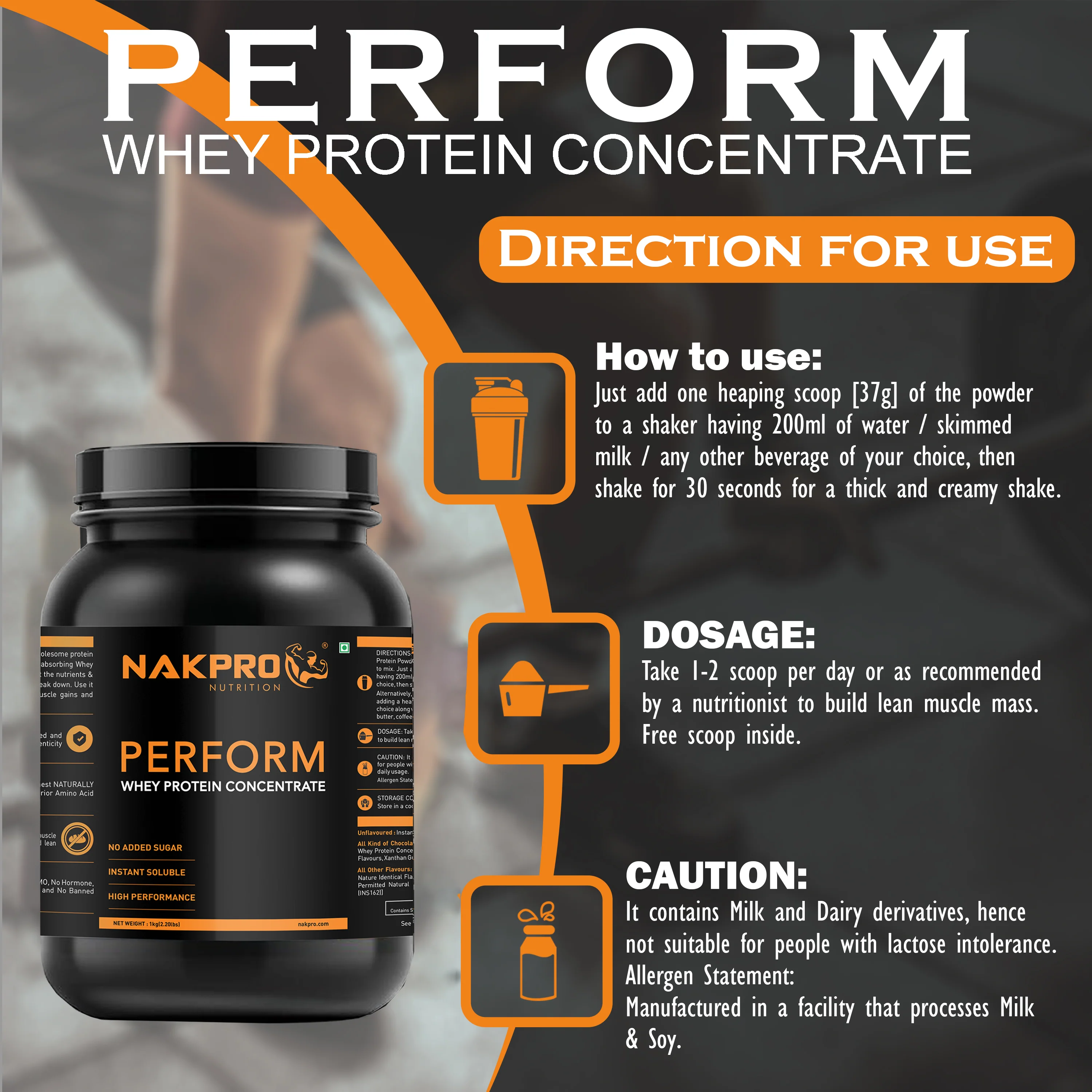 Perform Whey Protein Concentrate - Image 60