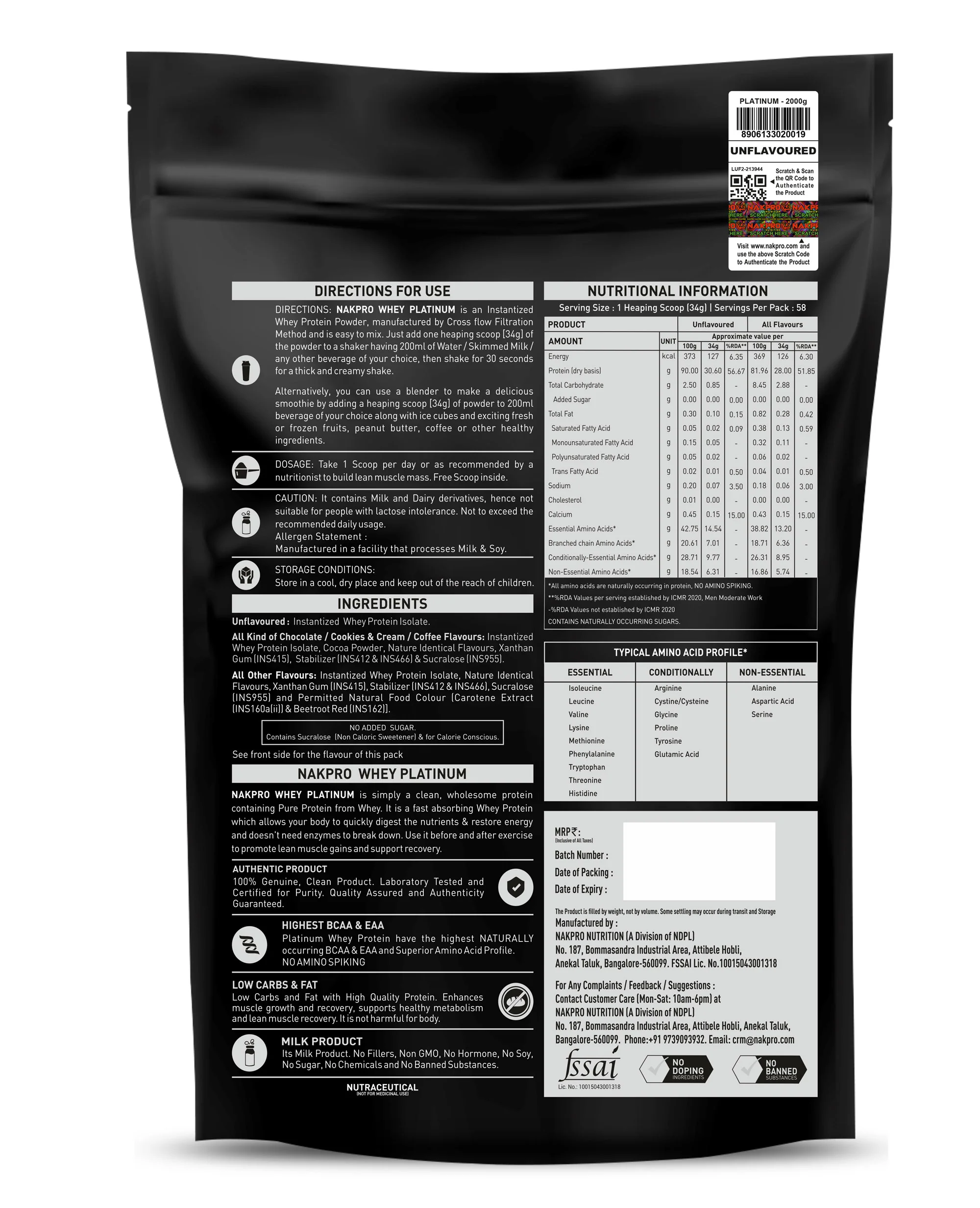 Platinum 100% Whey Protein Isolate - Image 154