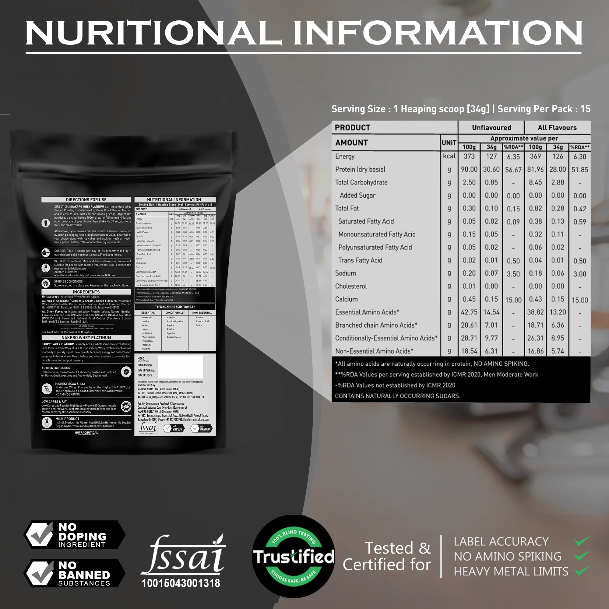 Platinum 100% Whey Protein Isolate - Image 172