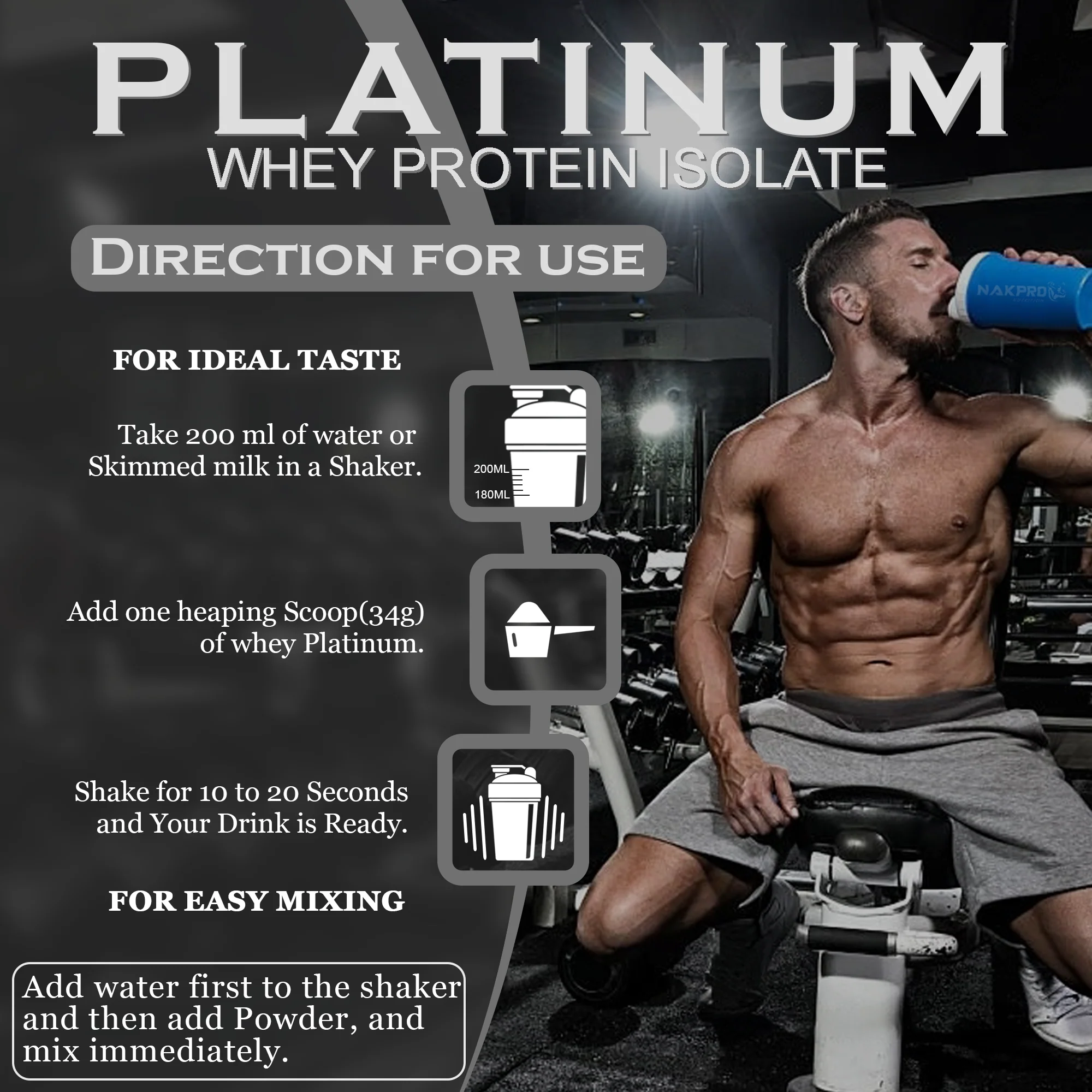 Platinum 100% Whey Protein Isolate - Image 185