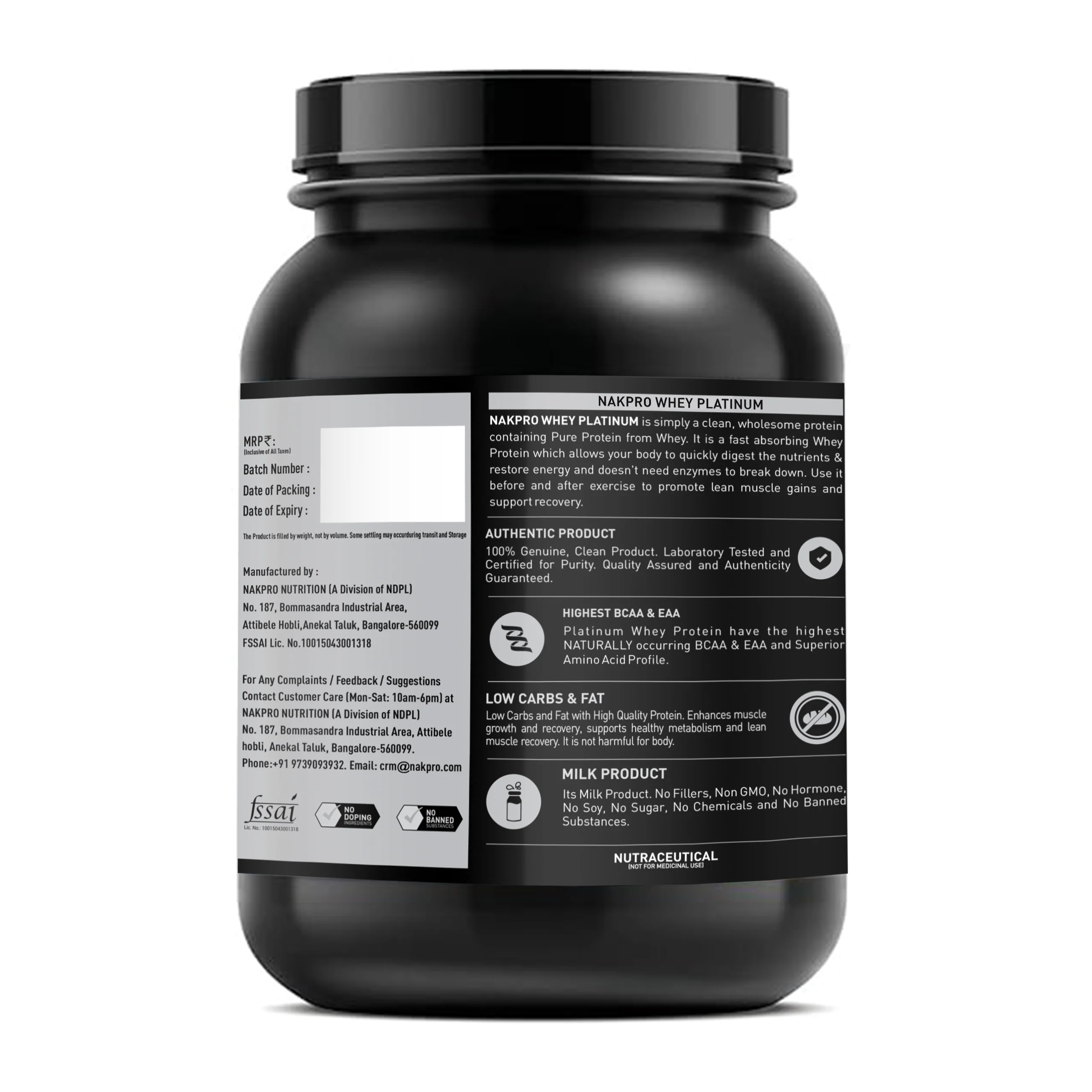 Platinum 100% Whey Protein Isolate - Image 67