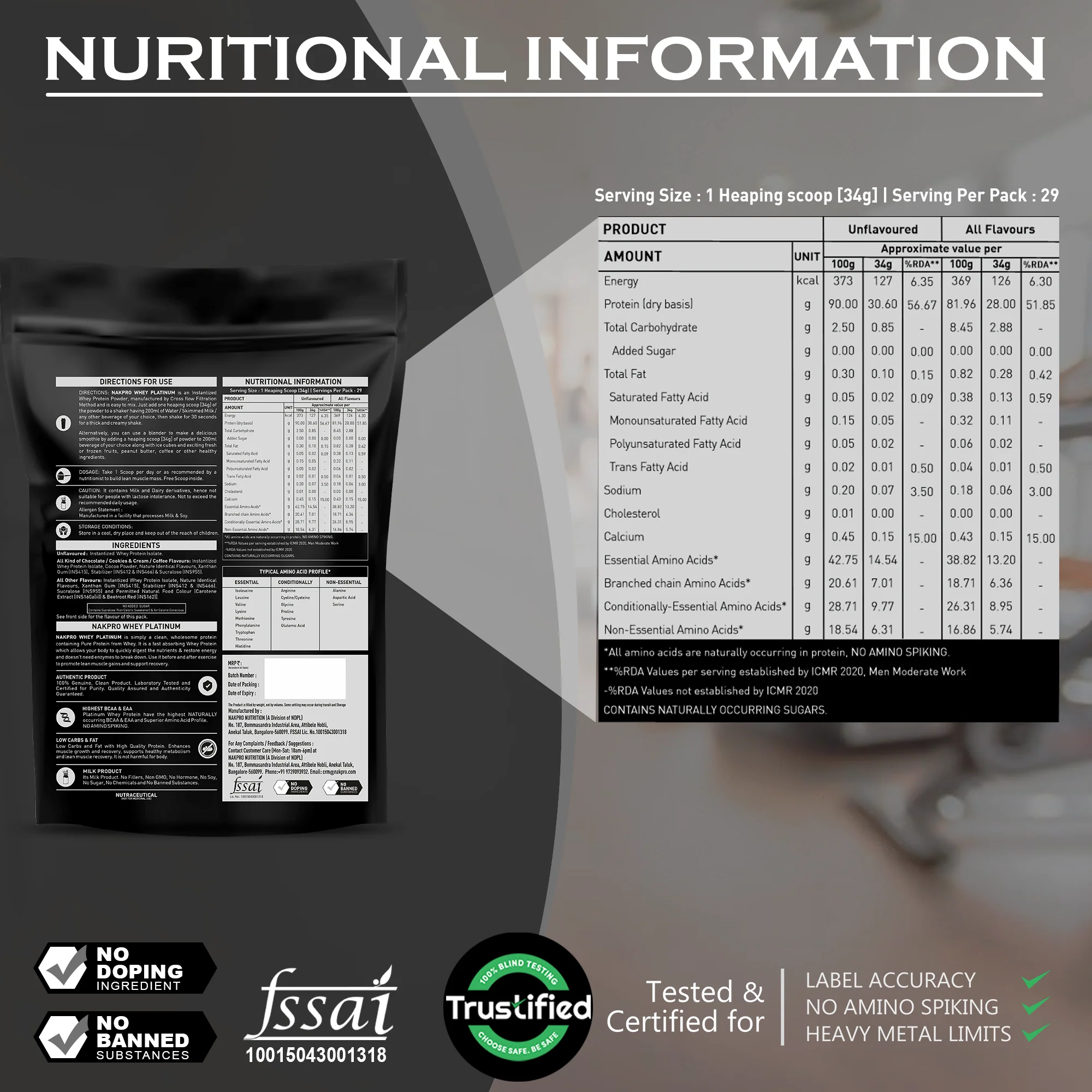 Platinum 100% Whey Protein Isolate - Image 74