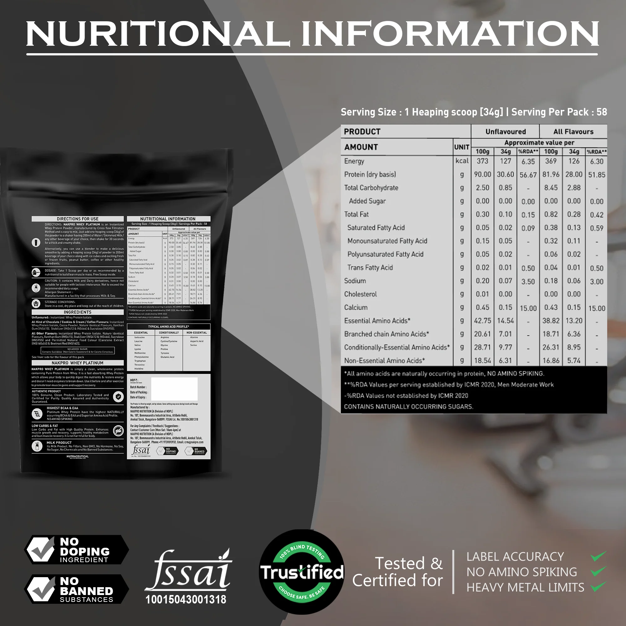 Platinum 100% Whey Protein Isolate - Image 75