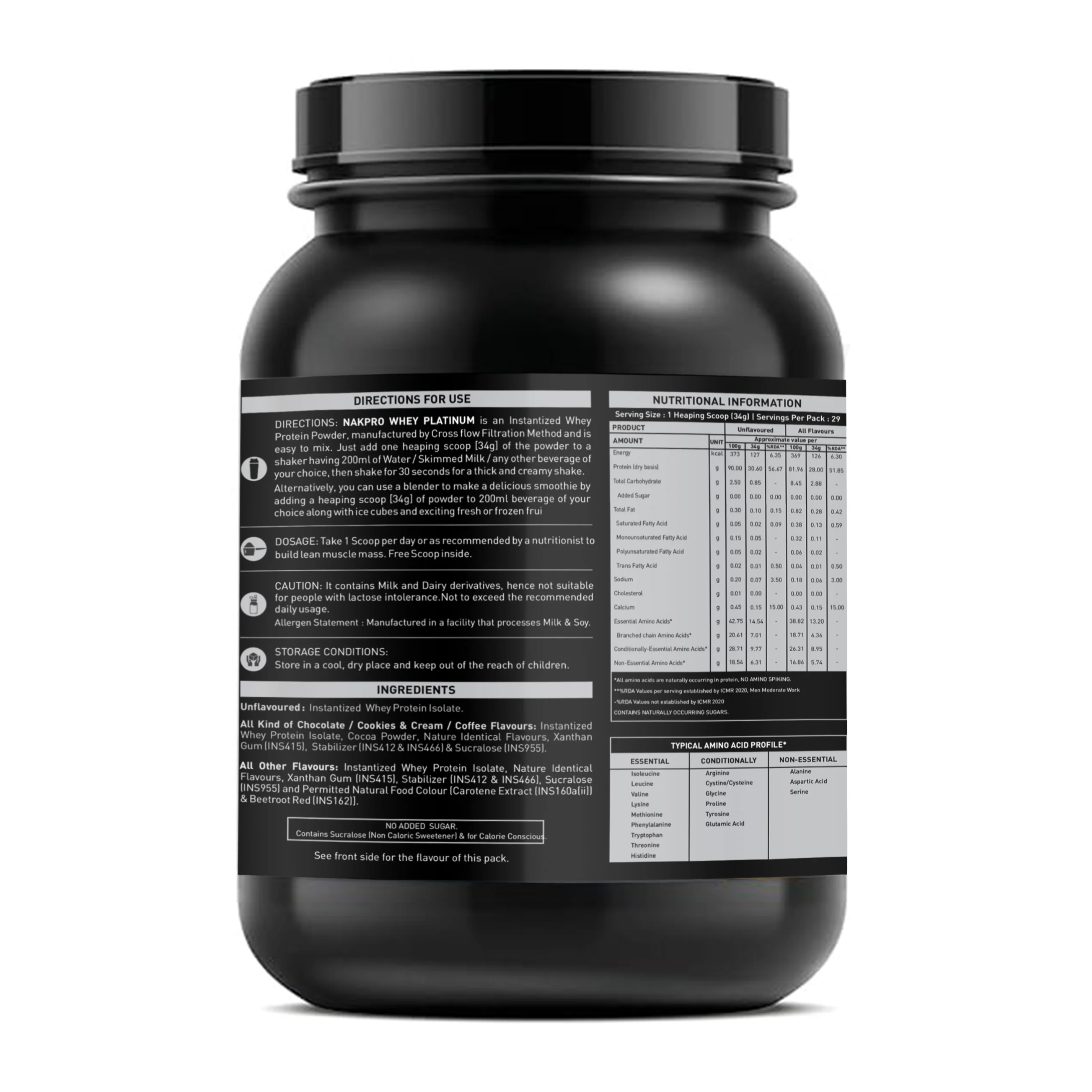 Platinum 100% Whey Protein Isolate - Image 82